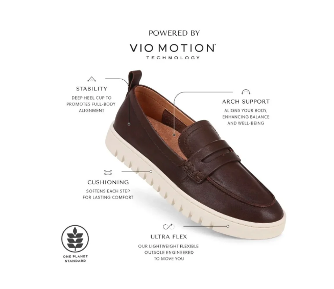 Vionic Women's Uptown Loafer Sand Suede Shoes