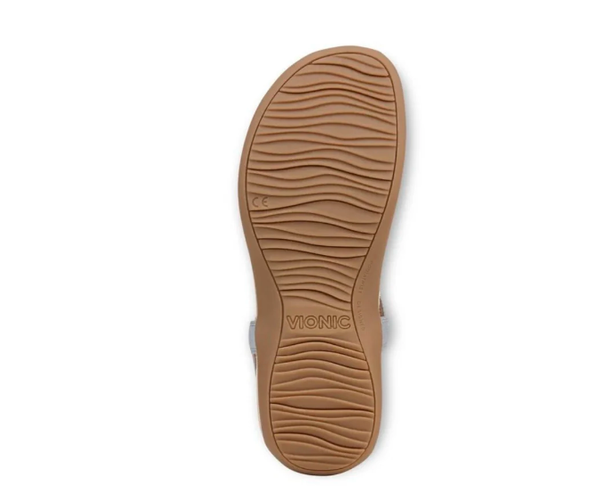 Vionic Brea Toe Post Slingback Sandal Blue Mist I9863L5404