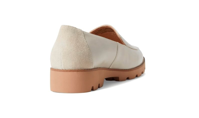 Vionic Women’s Kensley Slip-On Patent Loafers Casual Shoes - Cream