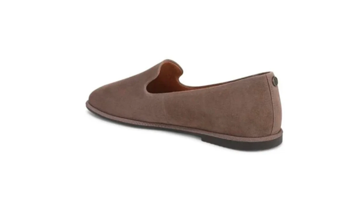 Vionic Women's Willa 2.0 Driftwood Leather Suede Loafer