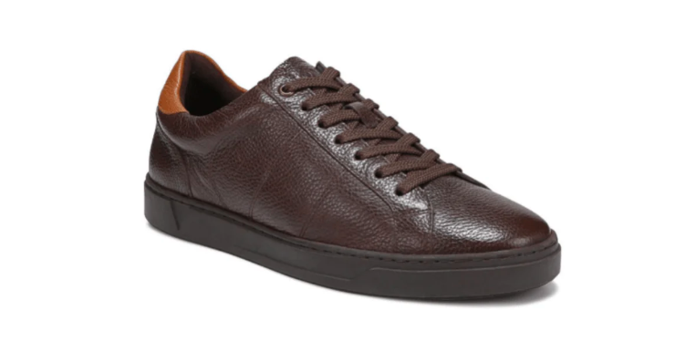 Vionic Men's Lucas II Lace Up - Chocolate Brown Leather Shoes