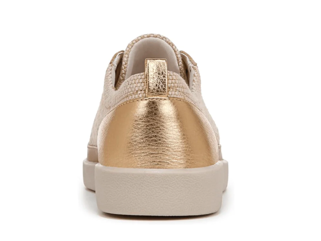 Vionic Women's Winny 2 Sneaker - Linen Canvas Gold