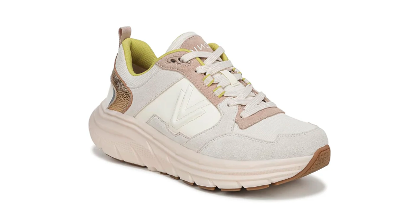 Vionic Women’s Walk Max Skyline Sneaker – Ivory | Comfortable Walking Shoe