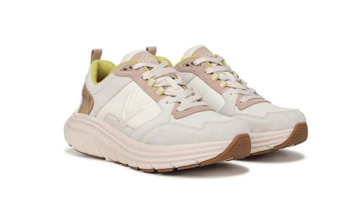 Vionic Women’s Walk Max Skyline Sneaker – Ivory | Comfortable Walking Shoe