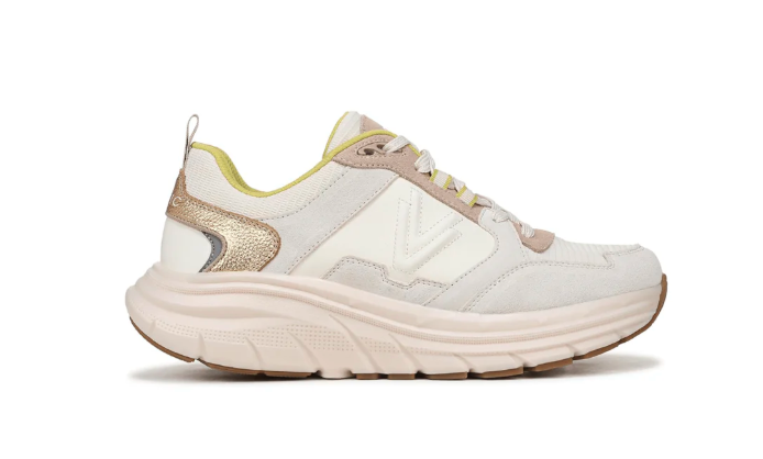 Vionic Women’s Walk Max Skyline Sneaker – Ivory | Comfortable Walking Shoe
