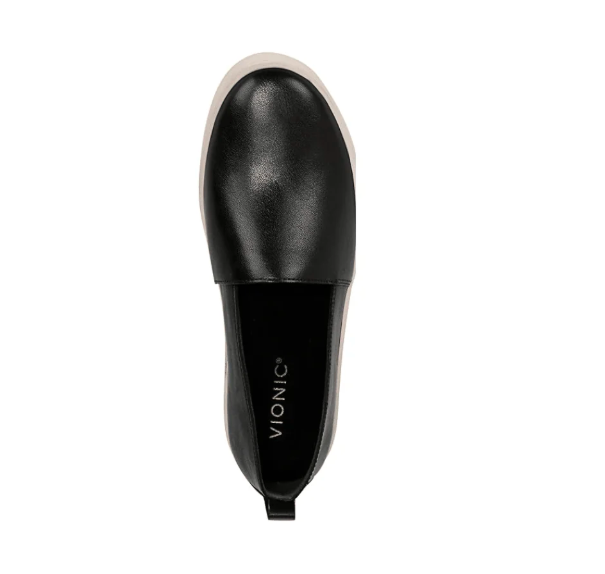 Vionic Women's Uptown Aline Black Flat Shoes