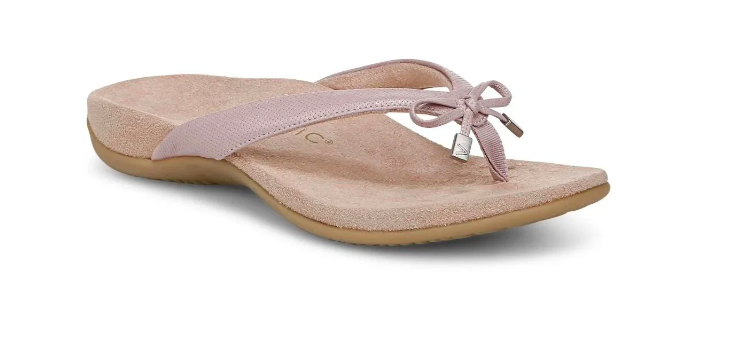 Vionic Women's Bella Toe Post Sandals with Arch Support - Magnolia