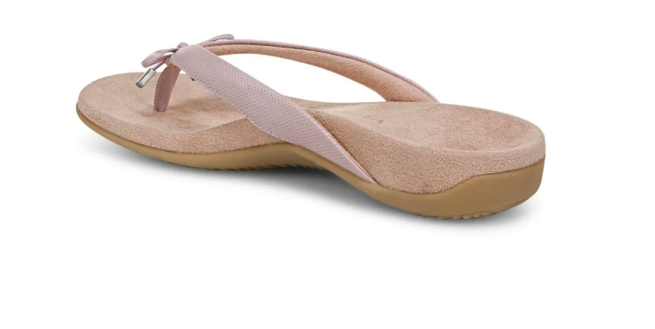 Vionic Women's Bella Toe Post Sandals with Arch Support - Magnolia