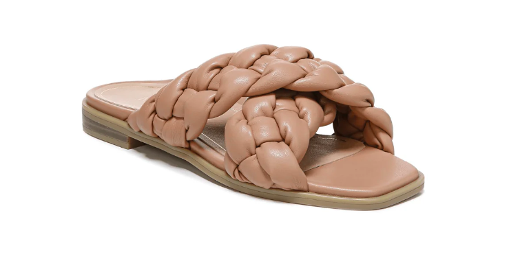 Vionic Kalina Women’s Braided Slide Sandal Macaroon I0922S1200