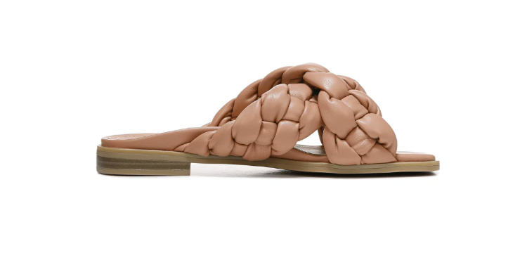 Vionic Kalina Women’s Braided Slide Sandal Macaroon I0922S1200
