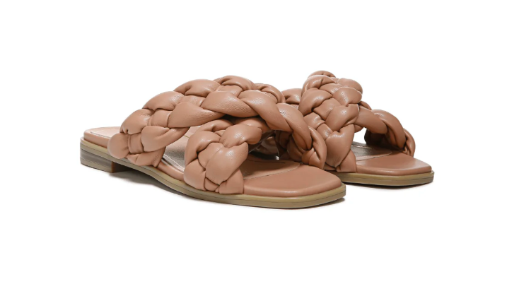 Vionic Kalina Women’s Braided Slide Sandal Macaroon I0922S1200