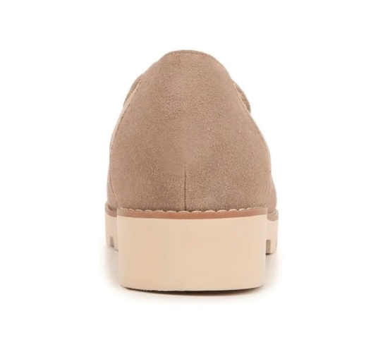 Vionic Women’s Kensley Slip-On Suede Loafers Casual Shoes - Taupe