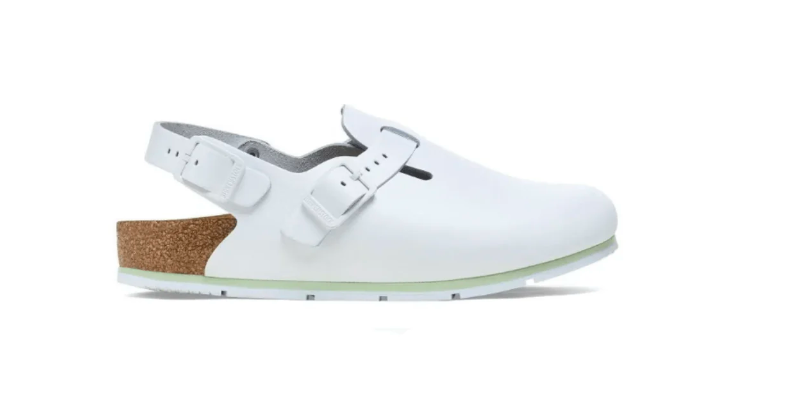 Birkenstock Tokio Pro White Leather Unisex Clog