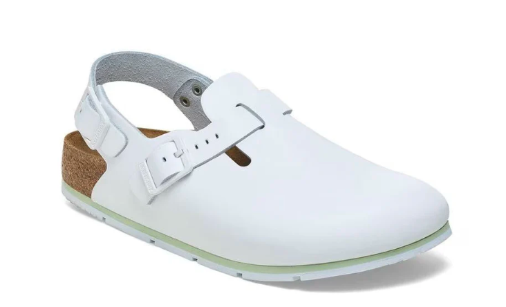 Birkenstock Tokio Pro White Leather Unisex Clog