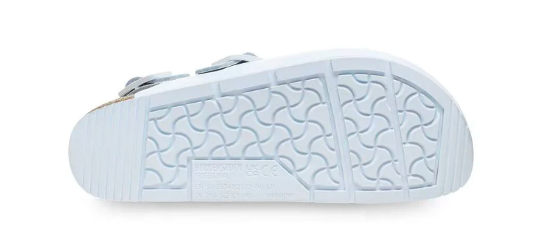 Birkenstock Tokio Pro White Leather Unisex Clog