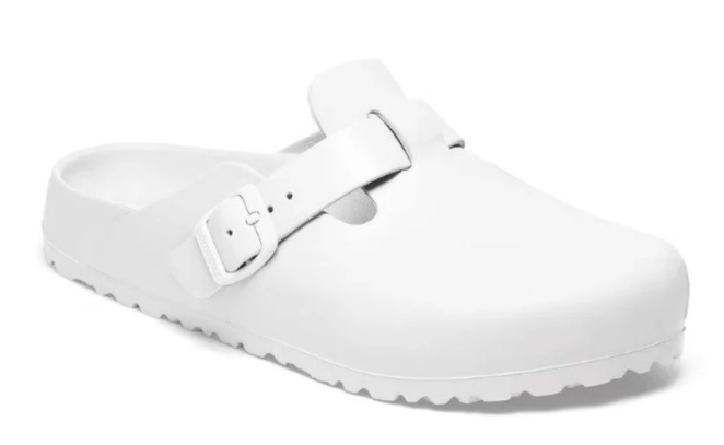 Birkenstock Boston EVA Essential Unisex Clog - Fondant White