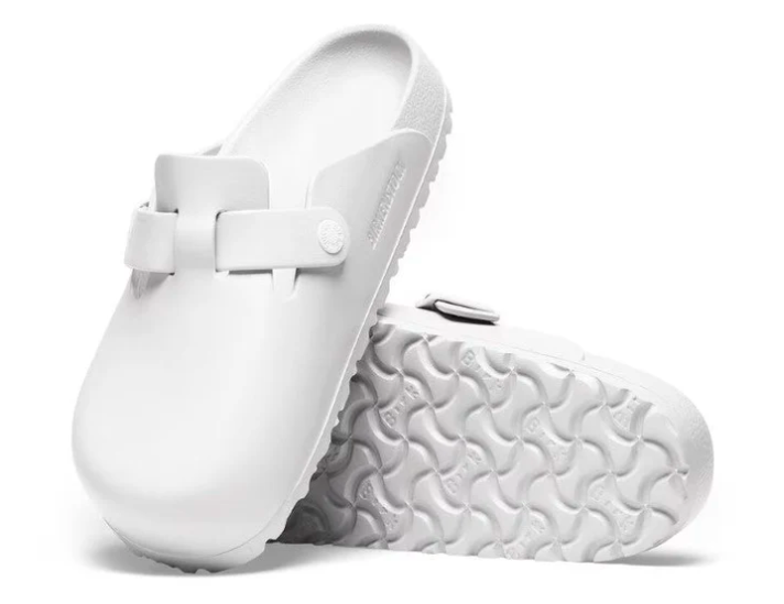 Birkenstock Boston EVA Essential Unisex Clog - Fondant White