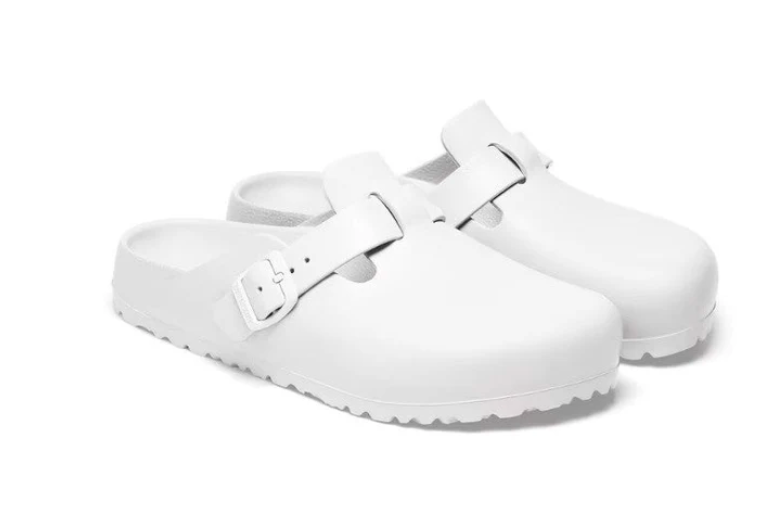 Birkenstock Boston EVA Essential Unisex Clog - Fondant White