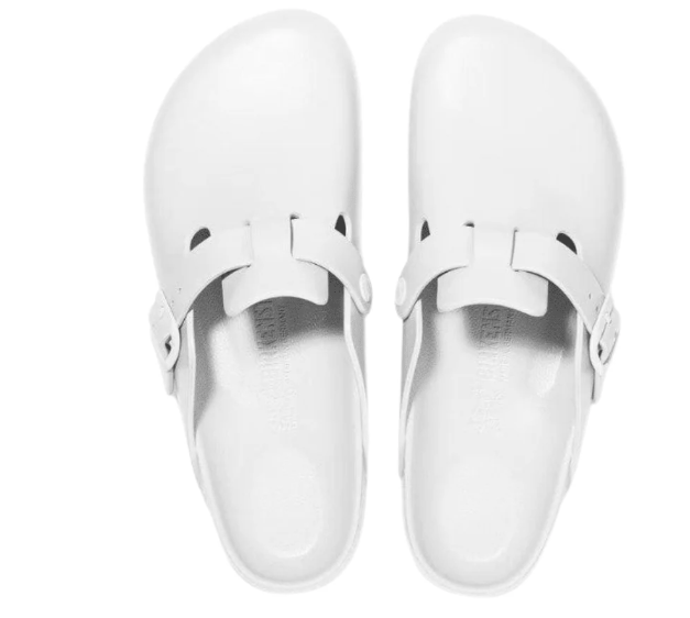 Birkenstock Boston EVA Essential Unisex Clog - Fondant White