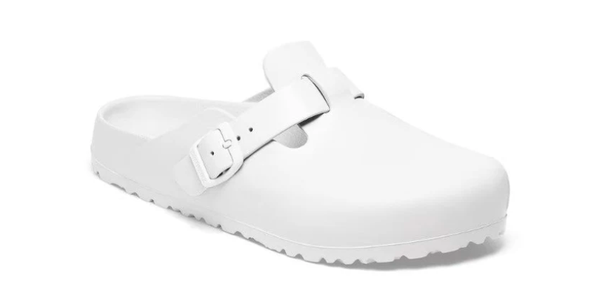 Birkenstock Boston EVA Essential Unisex Clog - Fondant White