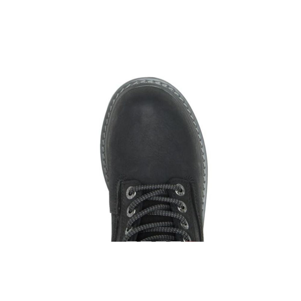 Wolverine Women's Floorhand Black Steel-Toe 6" Waterproof Work Boot W201153