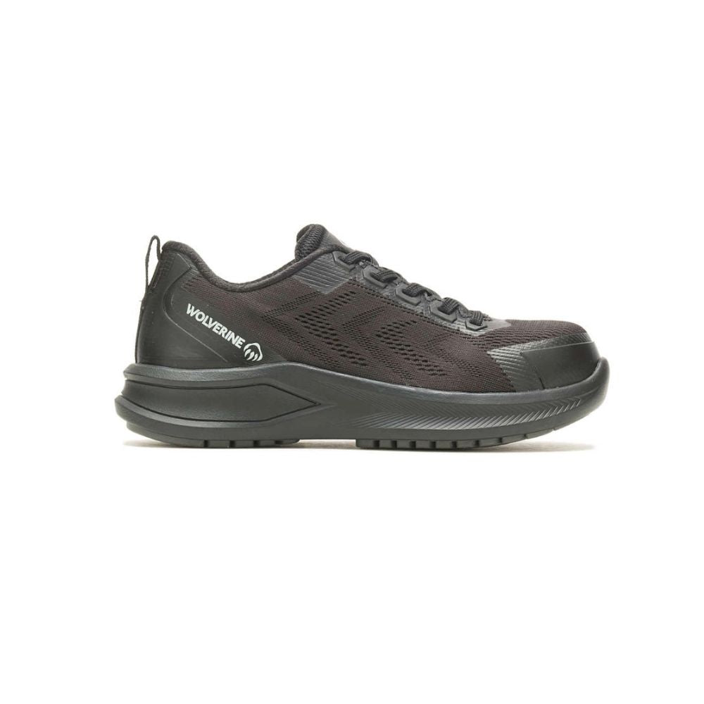 Wolverine Women's Bolt DuraShocks Knit CarbonMax Black Work Shoes