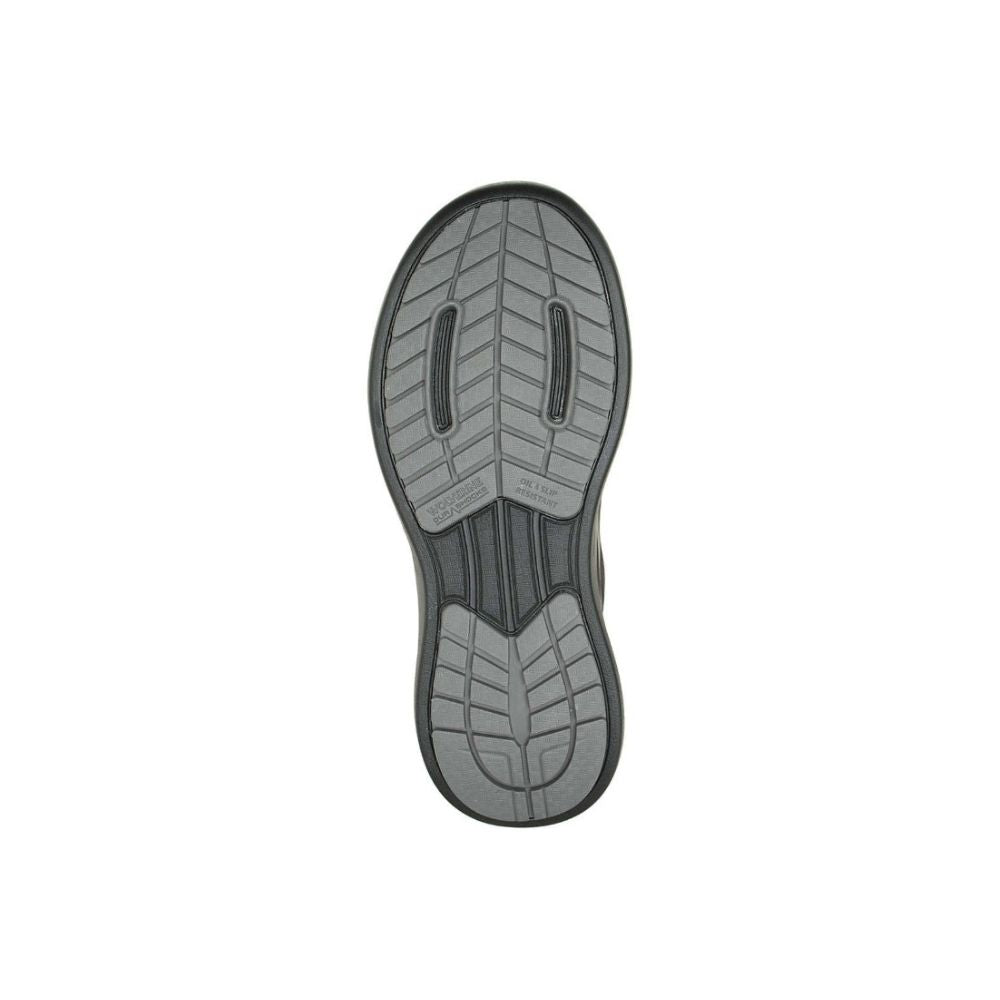 Wolverine Women's Bolt DuraShocks Knit CarbonMax Black Work Shoes