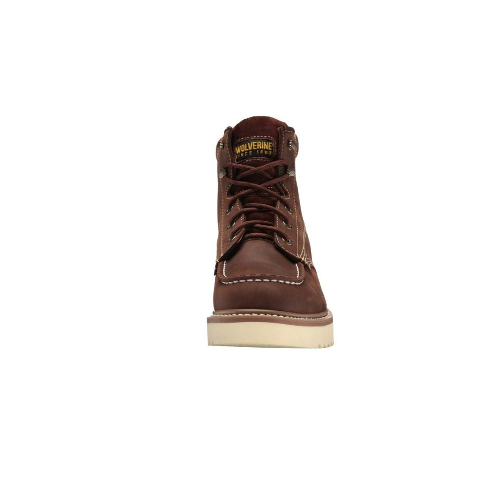 Wolverine Men's Loader 6" Wedge Brown Work Boot W10744