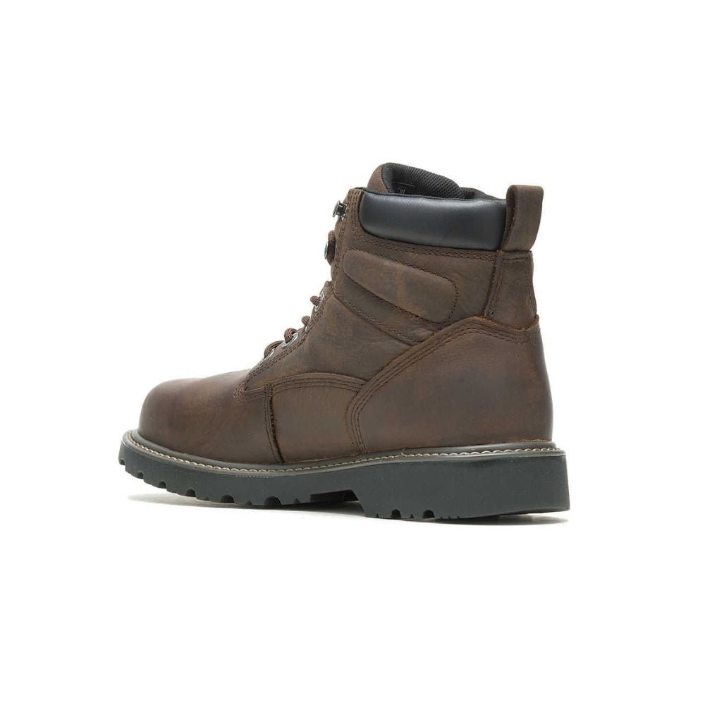 Wolverine Floorhand Dark Brown Waterproof 6" Men's Work Boot
