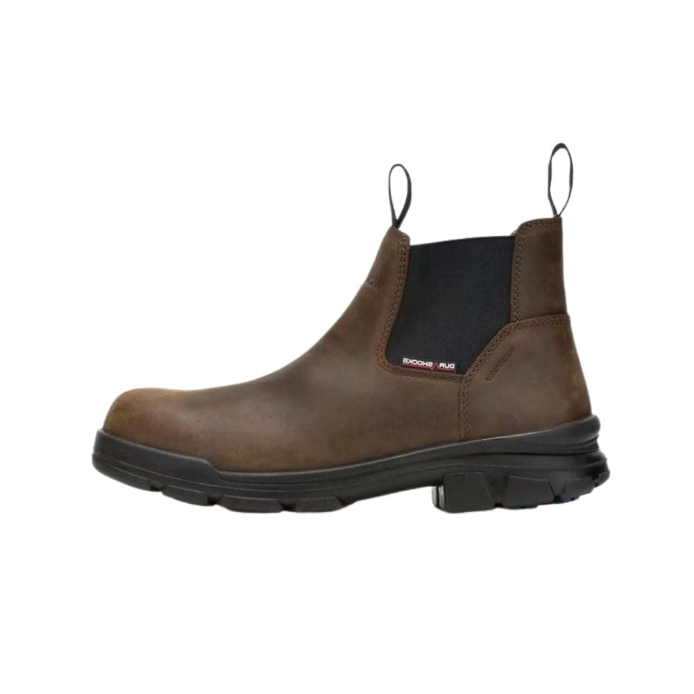 Wolverine Men's DuraShocks SR Icon Romeo Work Boot in Dark Brown - W241102