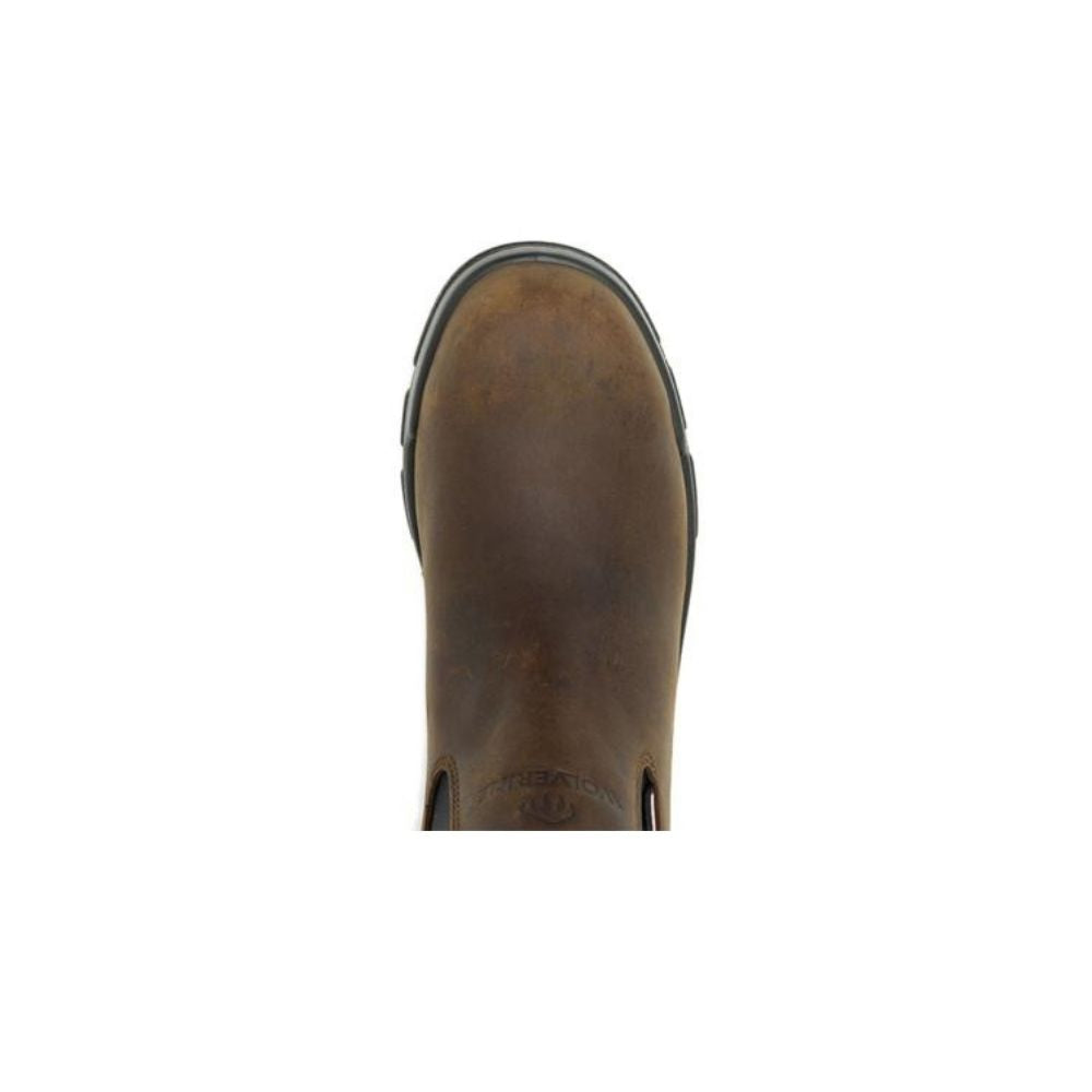 Wolverine Men's DuraShocks SR Icon Romeo Work Boot in Dark Brown - W241102