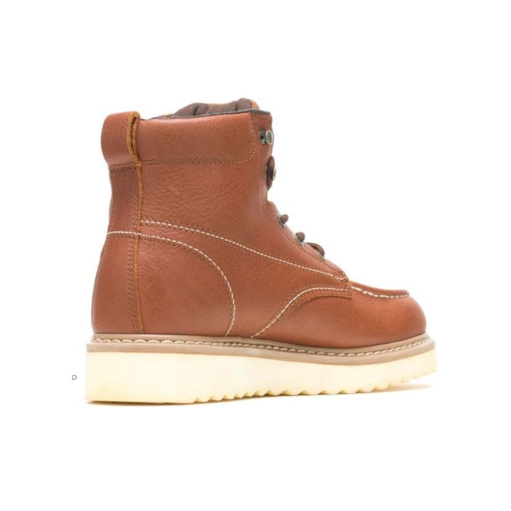 Wolverine Men's Moc-Toe Steel-Toe EH 6" Work Honey Boot W08289