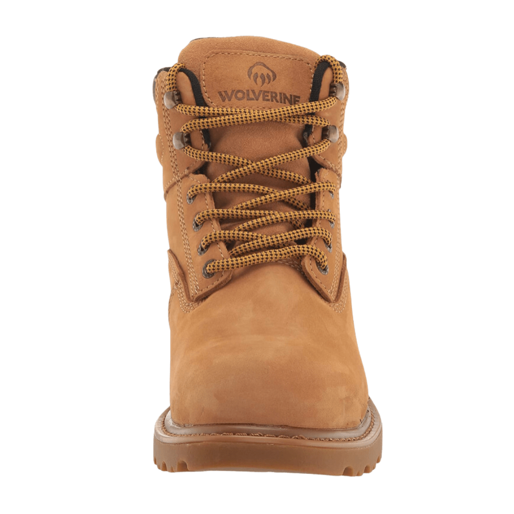 Wolverine Men's Floorhand Waterproof Steel Toe 6" Wheat Work Boot W221021