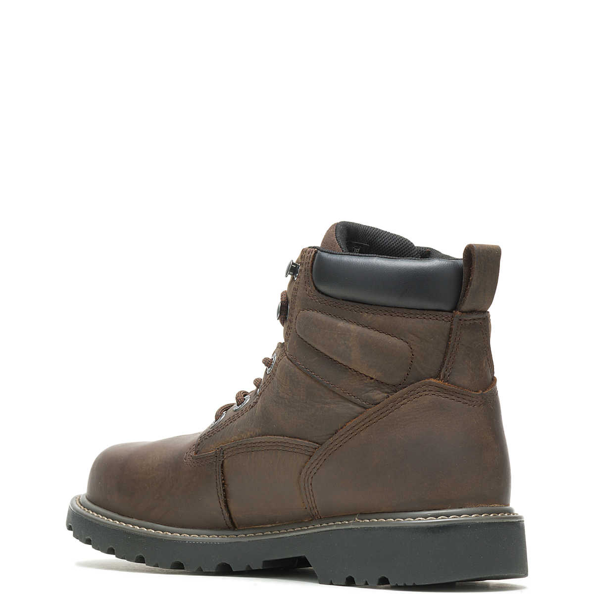 Wolverine Men's Floorhand Waterproof Steel Toe 6" Dark Brown Work Boot W10633