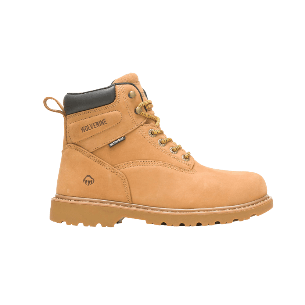 Wolverine Men's Floorhand Wheat Waterproof 6" Work Boot W10642