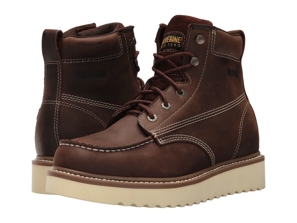 Wolverine Men's Loader 6" Wedge Brown Work Boot W10744