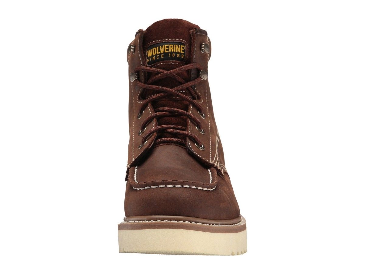 Wolverine Men's Loader 6" Wedge Brown Work Boot W10744