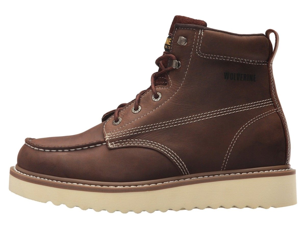 Wolverine Men's Loader 6" Wedge Brown Work Boot W10744