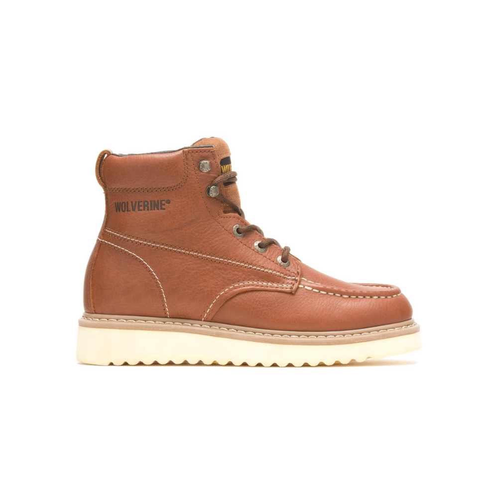 Wolverine Men's Moc-Toe Steel-Toe EH 6" Work Honey Boot W08289