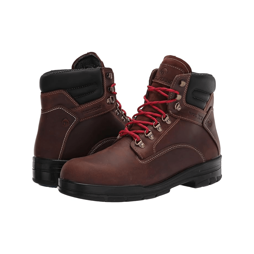 Wolverine Men's Ninety-Eight Dark Brown Leather Work Boot W880208