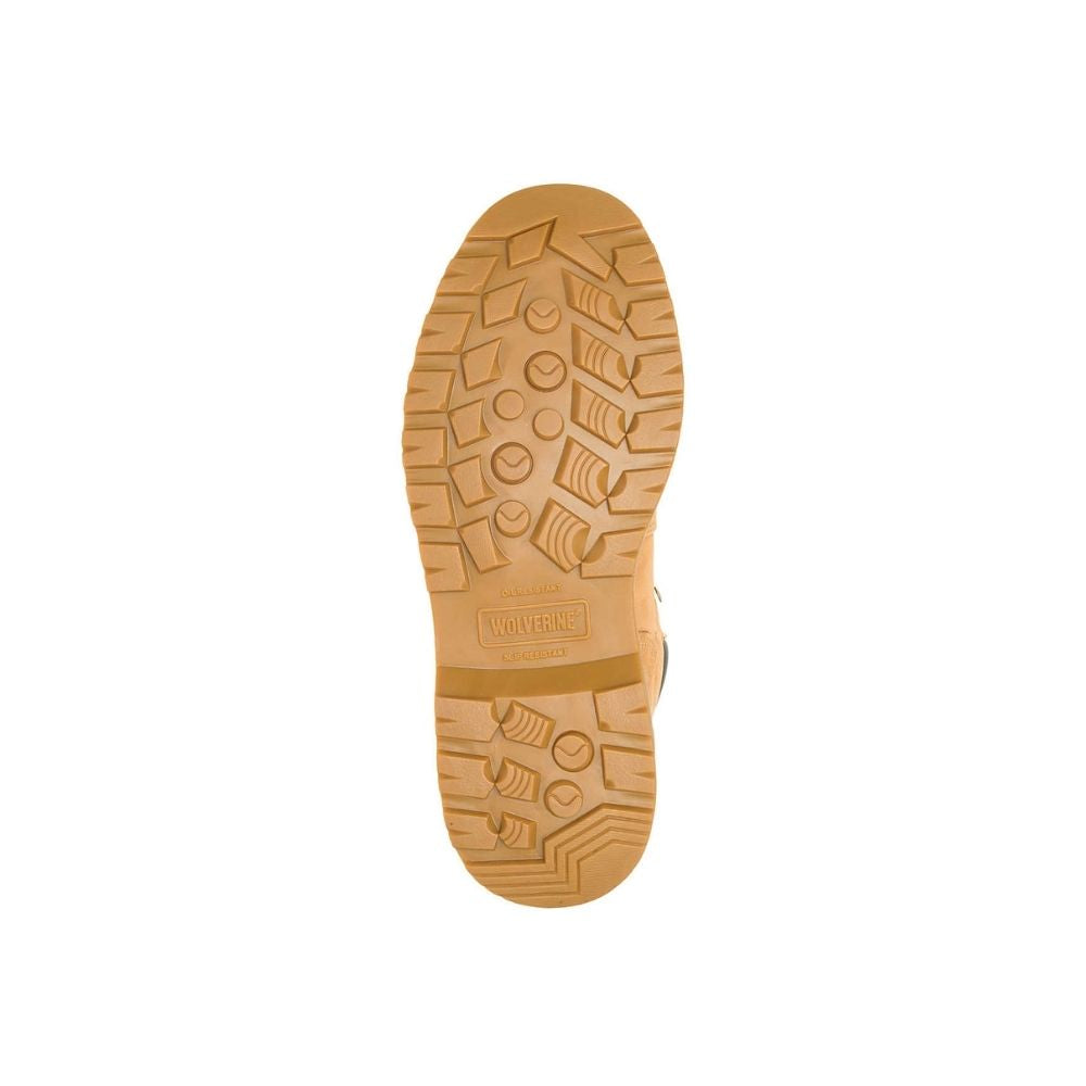 Wolverine Men's Floorhand Wheat Waterproof 6" Work Boot W10642